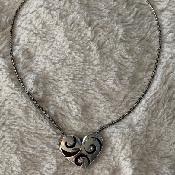 Brighton Adjustable Heart Necklace. NWOT - Picture 2 of 10